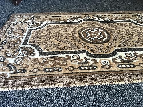 Miniatura 5 de YHSF Alfombra tradicional de diseño floral (bereber, 2 pies x 3 pies 4 pulgadas)