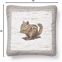 Vista 14 de Donna Sharp Almohada decorativa de pino antiguo con diseño de cono de pino, cuadrado Pino antiguo (piña)