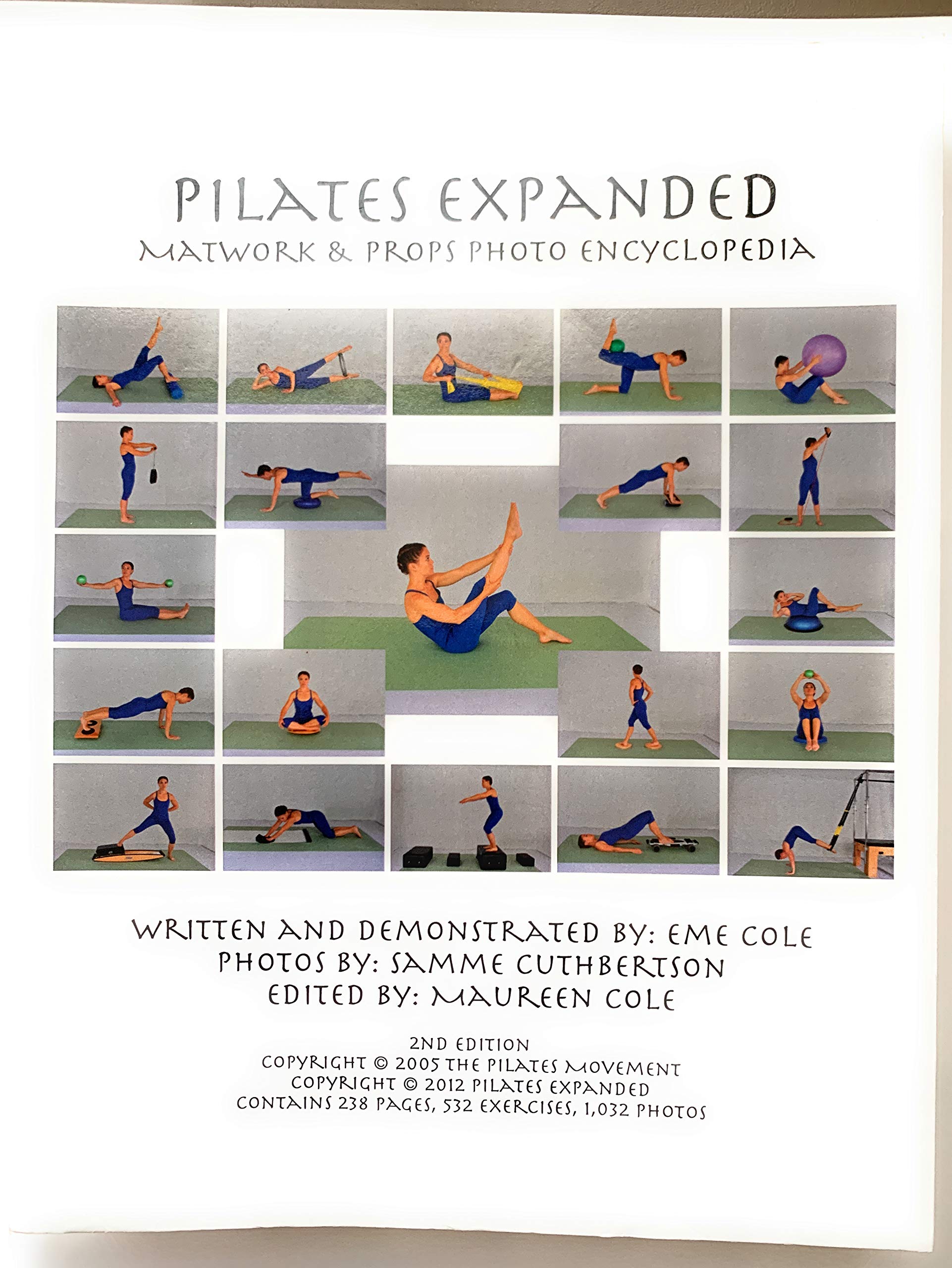 Pilates Expanded Matwork & Props Photo Encyclopedia