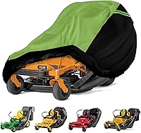 Vista 8 de Funda para cortacésped con accesorio de ensacado, ajuste universal para cubiertas de hasta 54 pulgadas con ensacadora, cubierta de tela Oxford 600D