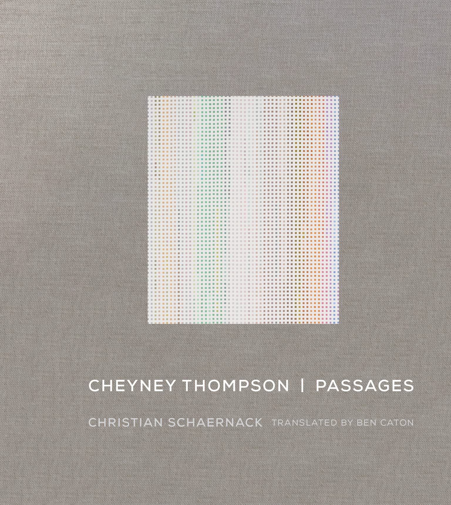 Cheyney Thompson Passages lecture esthétique pour salon design