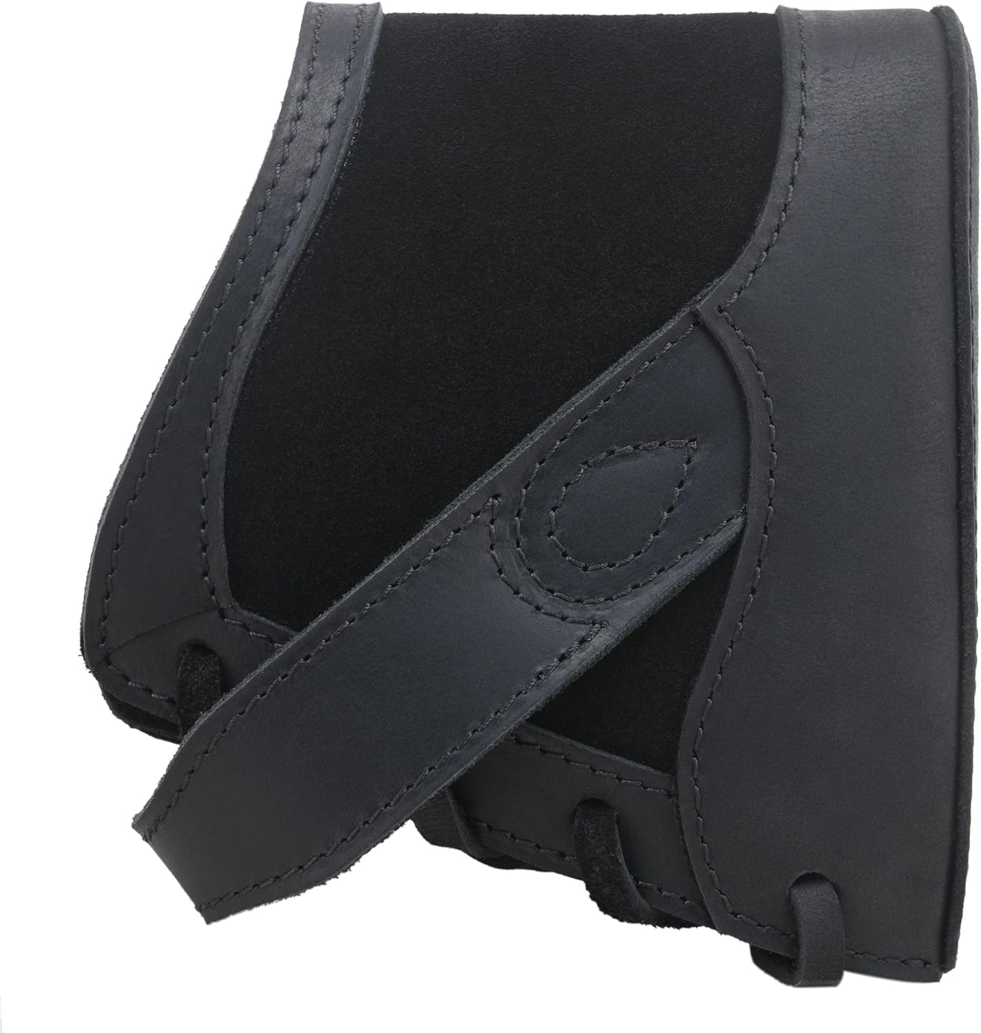 Leather Shooting Gun Recoil Pad, No Drlling Rifle Shotgun Buttstock Extention Slip On Butt Stock Pad