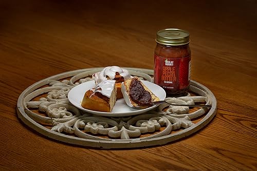 Miniatura 3 de Green Jay Gourmet Mantequilla de manzana, totalmente natural, sin gluten, para untar de manzana con manzanas, canela y especias, mantequilla de