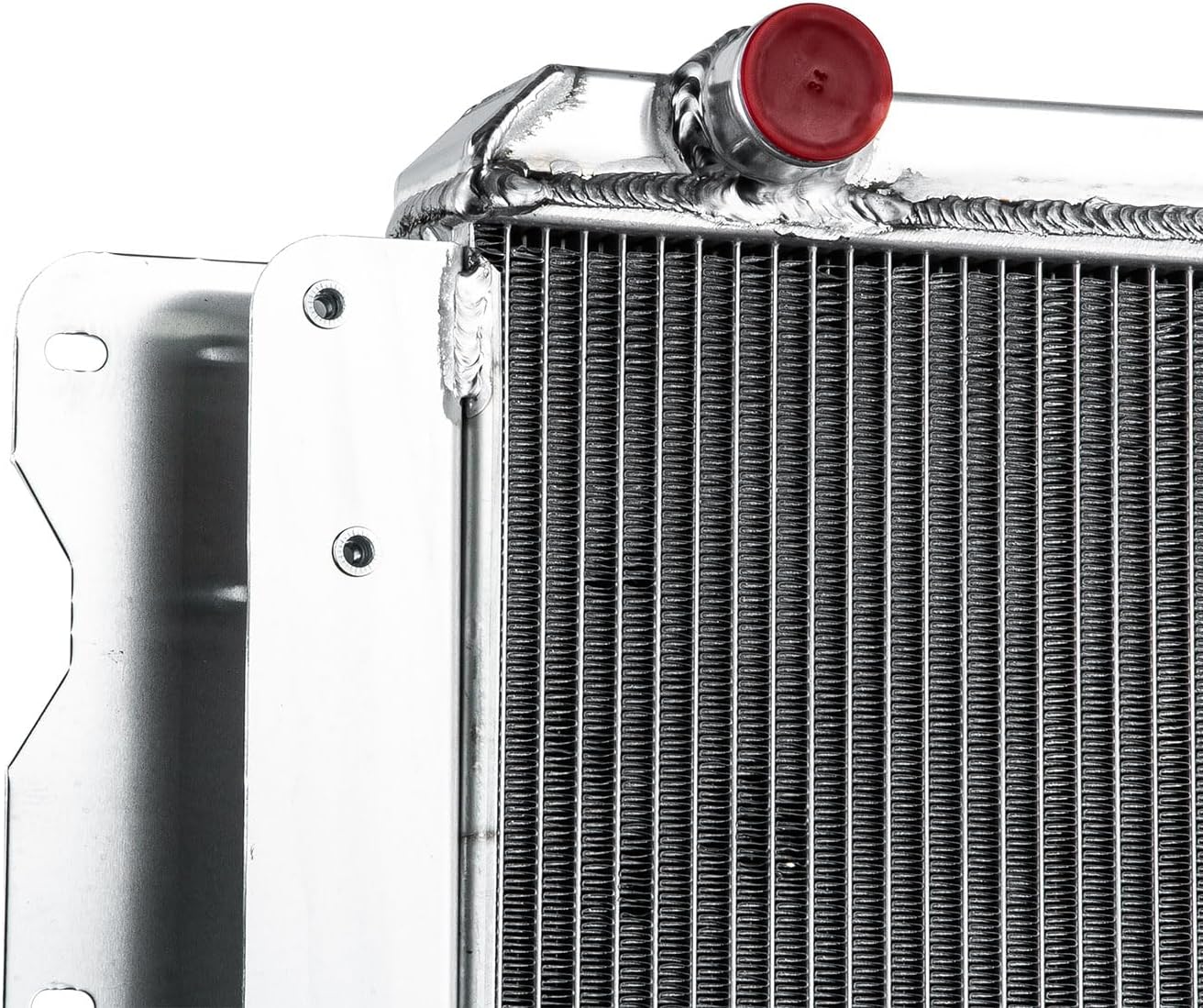 3 Rows Core Aluminum Radiator for 1987-2006 Jeep TJ/YJ Wrangler Chevy V8 Swap - ALL Aluminum Radiator Radiador for Jeep TJ/Wrangler