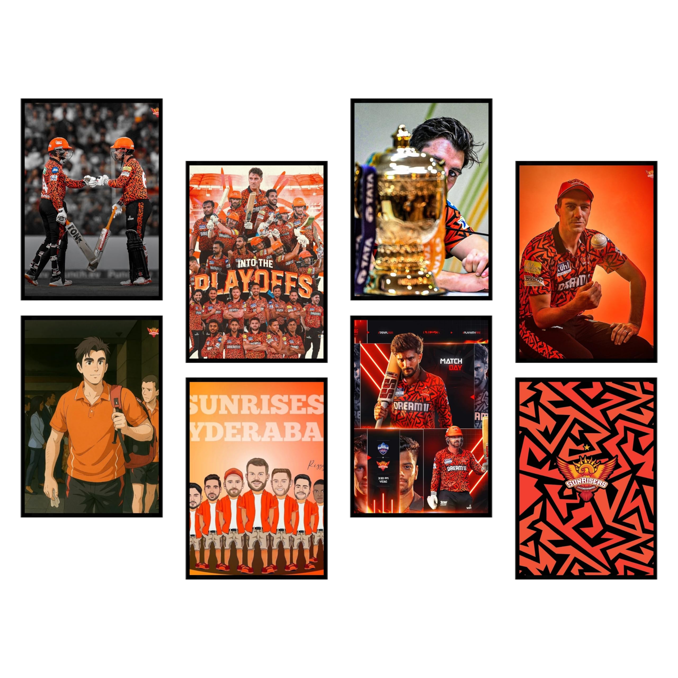Shubman Gill Cricket Posters - A4 Wall Art -30