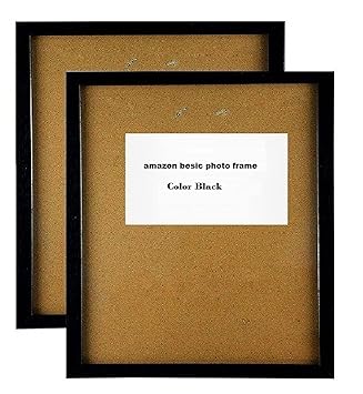 IndiA Craft Jaipur Synthetic Wood Basics Photo Frame with Hanging Hooks,(10