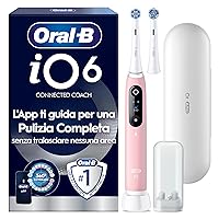 Oral-B Spazzolino Elettrico Ricaricabile iO 6N Rosa, 2 Testine Di Ricambio