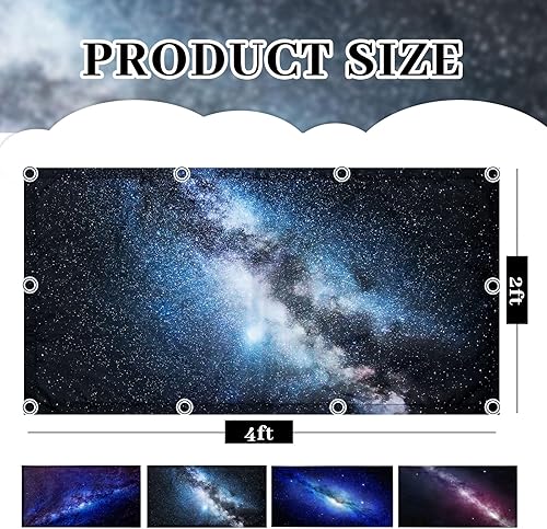 Miniatura 8 de ROCEEI Paquete de 4 cubiertas de luz fluorescente para luces de techo, 4 x 2 pies, cubiertas magnéticas de luz para el aula, filtros de luz