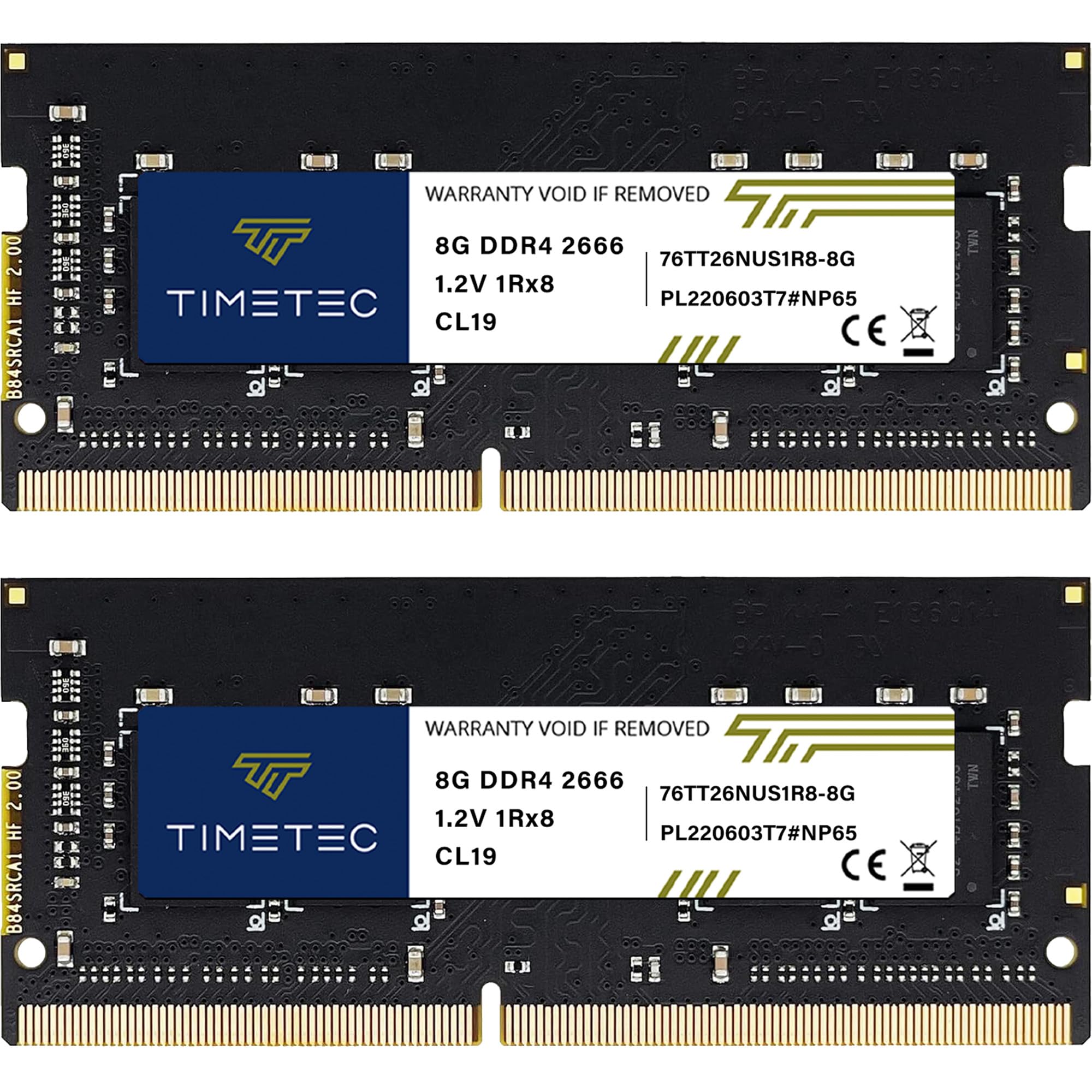 Timetec (16GB×2枚) DDR4-2666 PC4-21300メモリ Amazon.co.jp: Timetec 16GB KIT (2x8GB) DDR4 Laptop Memory 2666MHz