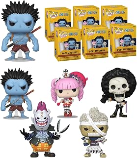 Funko Pop! Mystery: One Piece Blind Box - Surprise Anime Vinyl Figure | 6 Figures Per Blind Box - Official Merch - Luffy, Brook, Perona Or Others - Shonen Anime & Manga Figurine Gift