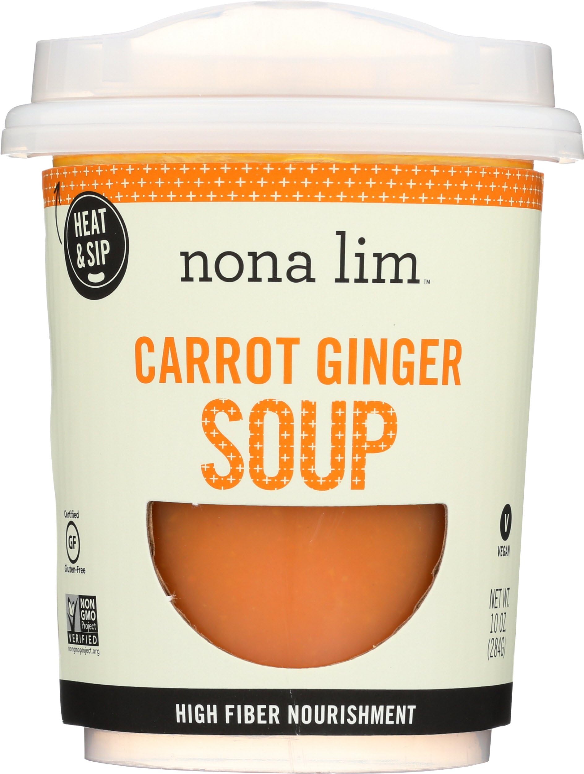 Nona Lim Carrot Ginger Soup, 10 oz