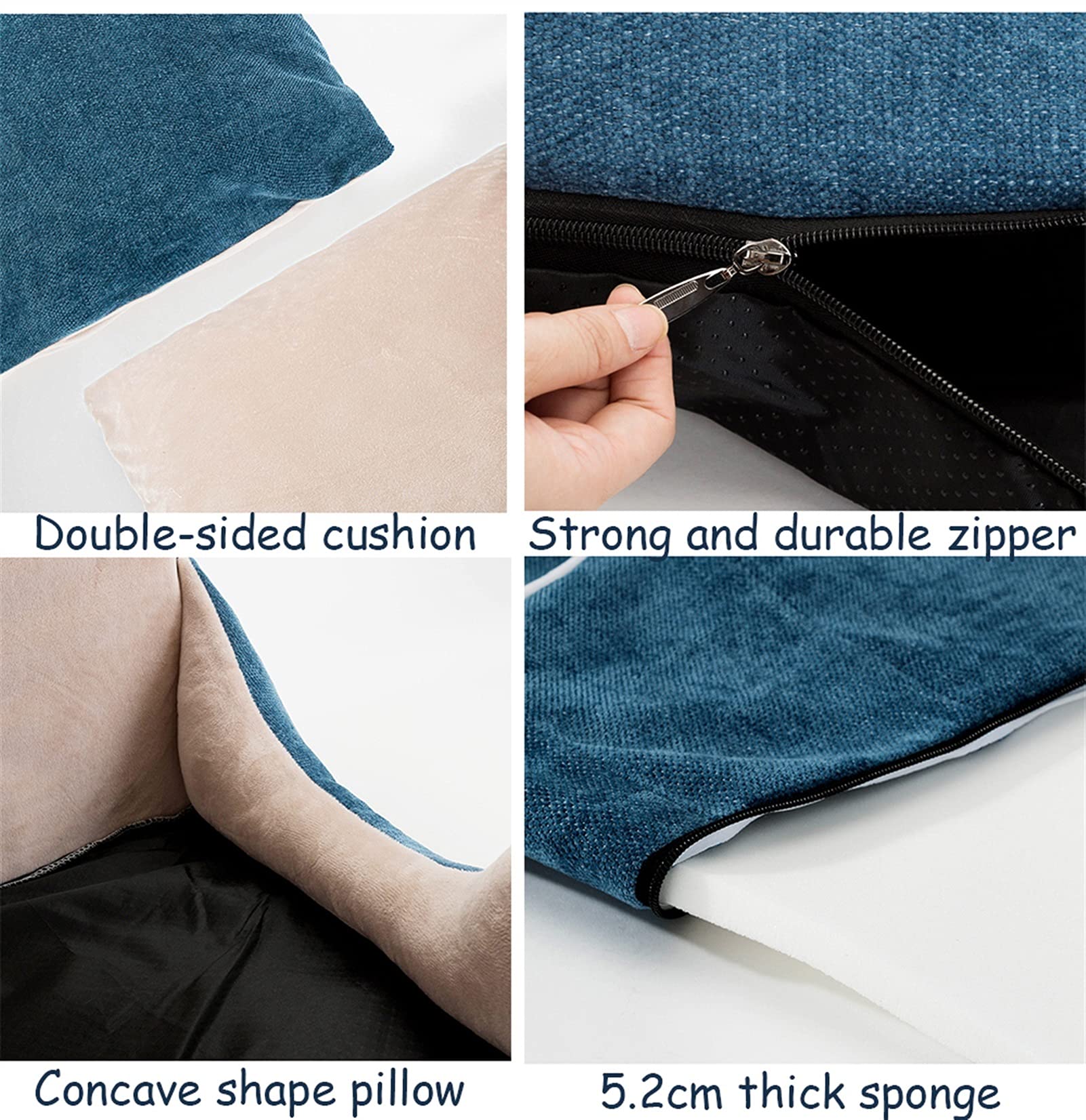 Sac de Couchage pour Chat avec Toit Igloo, Niche de Couchage pour Chat avec Capuchon en Coton PP pour l'hiver et Coussin Amovible et Lavable pour Petits Chats D'intérieur et Chiens