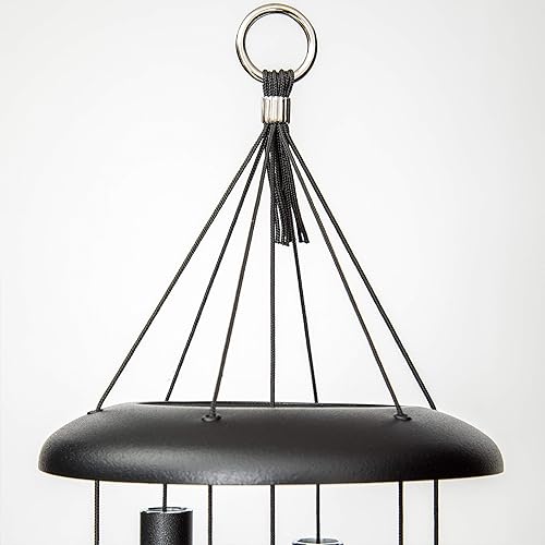 Miniatura 5 de Corinthian Bells - Carrillón de viento de 29 pulgadas., Negro