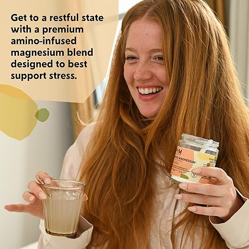 Miniatura 5 de PYM - Paquete de magnesio de apoyo al estado de ánimo, 30 frascos de porciones + paquetes de 10 barras  Glicinato de magnesio, L-treonato y malato