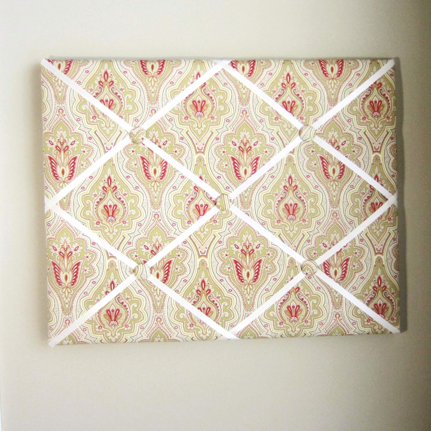 Gold, Red, Navy Medallion 16x20 Memory Board, Bow Board