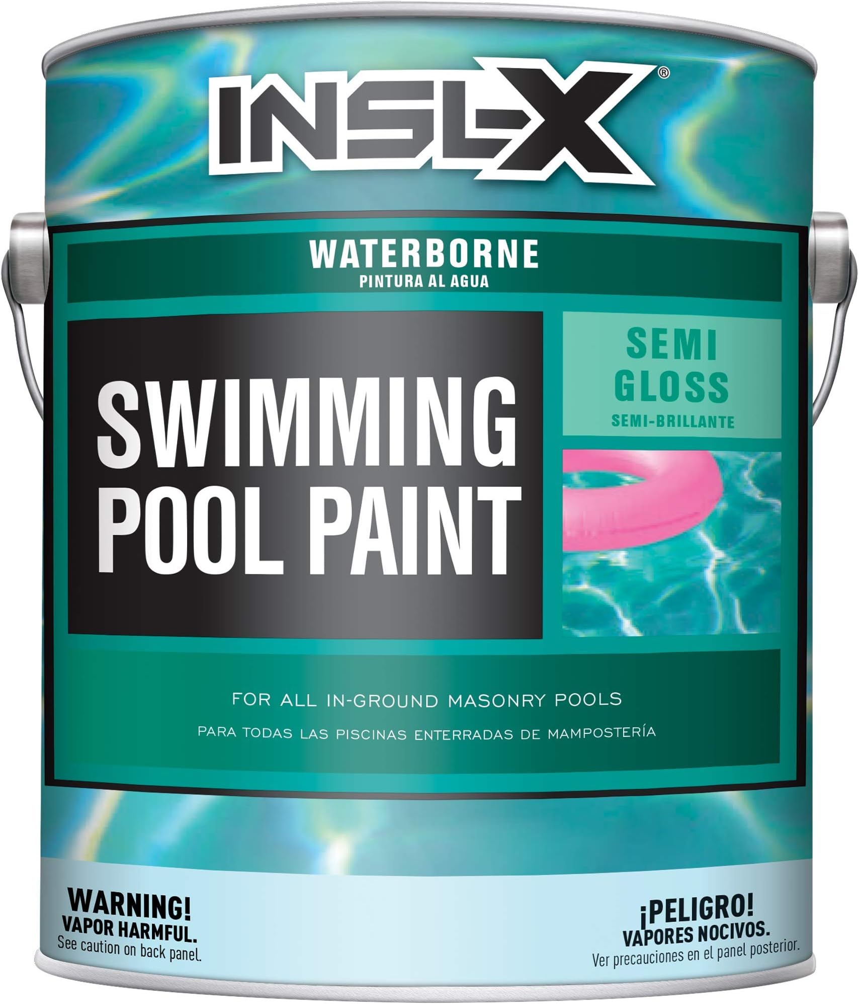 INSL-X WR102309A-01 Waterborne, Semi-Gloss Pool Paint (Ocean Blue, 1 Gallon)