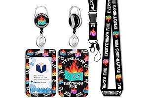 Anti-Skimming Dumpster Fire Badge Holder