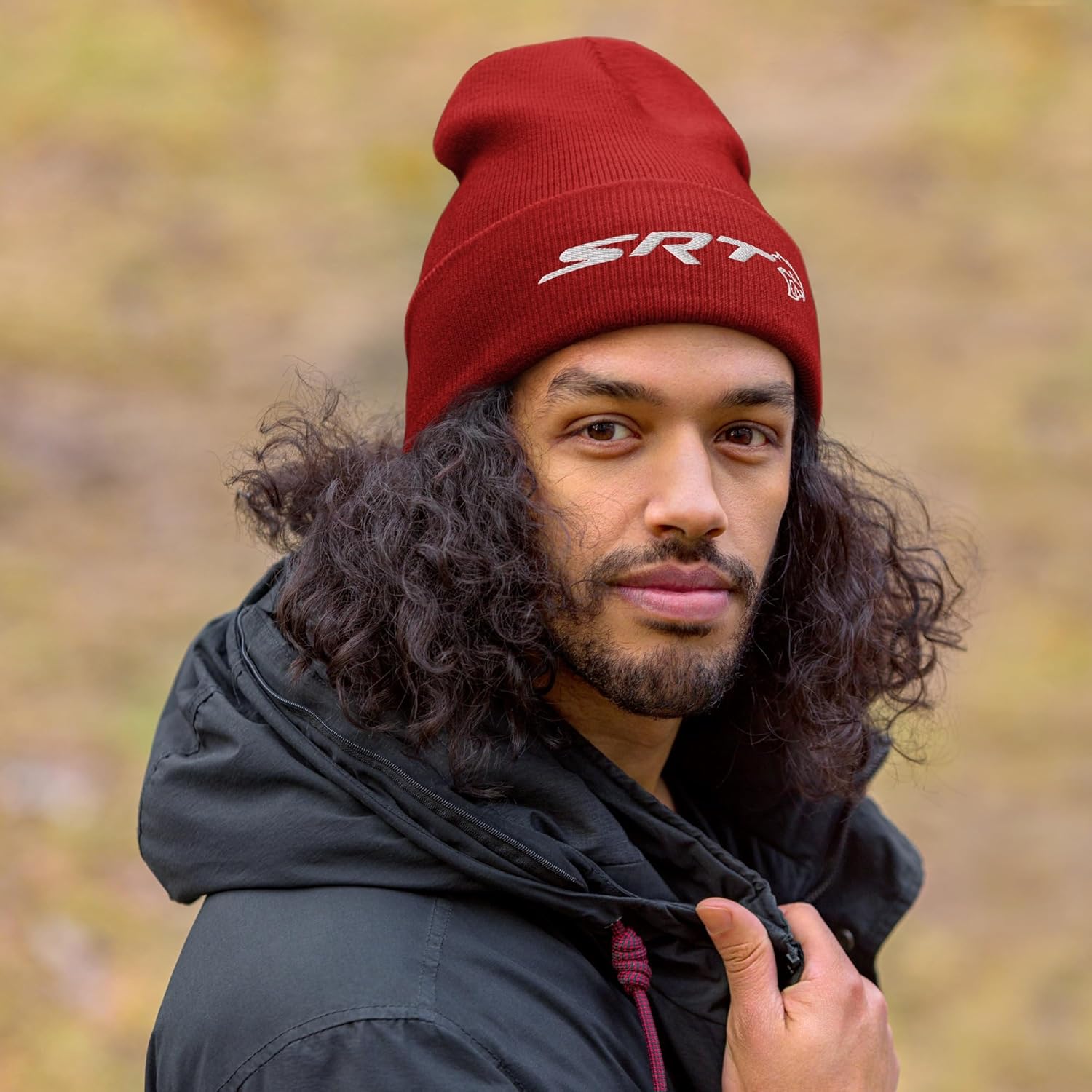 Dodge SRT Hellcat Cuffed Beanie Hat