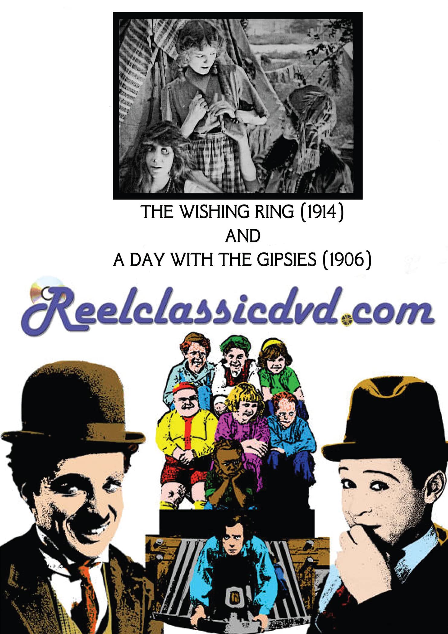 DVD The Wishing Ring 1914 y A Day with the Gipsies 1906 cine mudo USA