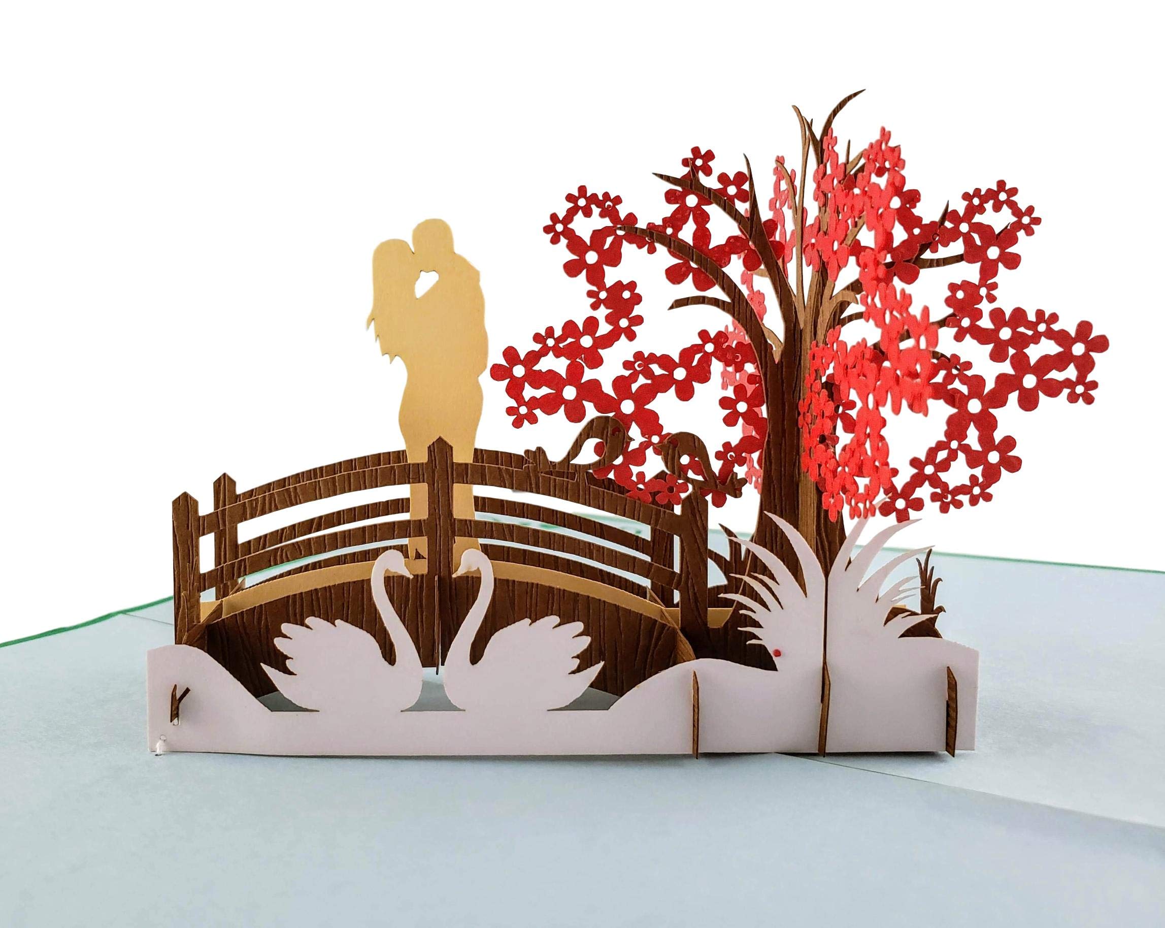 iGifts And Cards Happy 1st Anniversary 3D Pop Up Greeting Card - Marriage, Soulmates, Wedding, Celebration, Memories, Being Together, Celebrate a