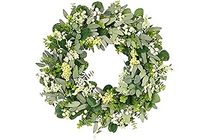 Decorate Your Abode with Nature's Embrace: Vlorart 28-Inch Wreath