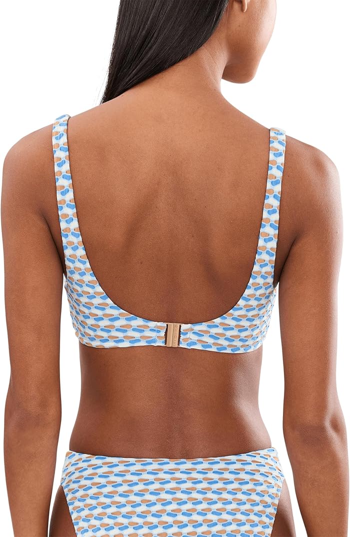 Женский топ Seafolly Mala Ring Front — фото 5