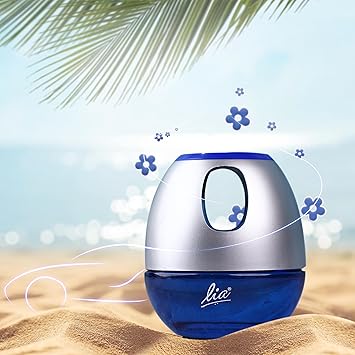 Cycle Lia Car Freshener Gel | Seashore (Harmony) Fragrance 45 gm | Lia Dashboard Gel Car Air Freshener | Car Perfume Car Accessories - image, photos