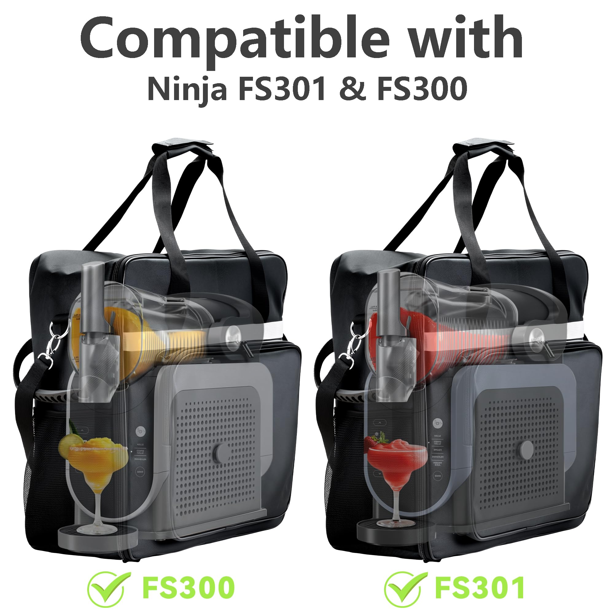 Carrying Bag for Ninja Slushie Machine FS301 & FS300 Accessories