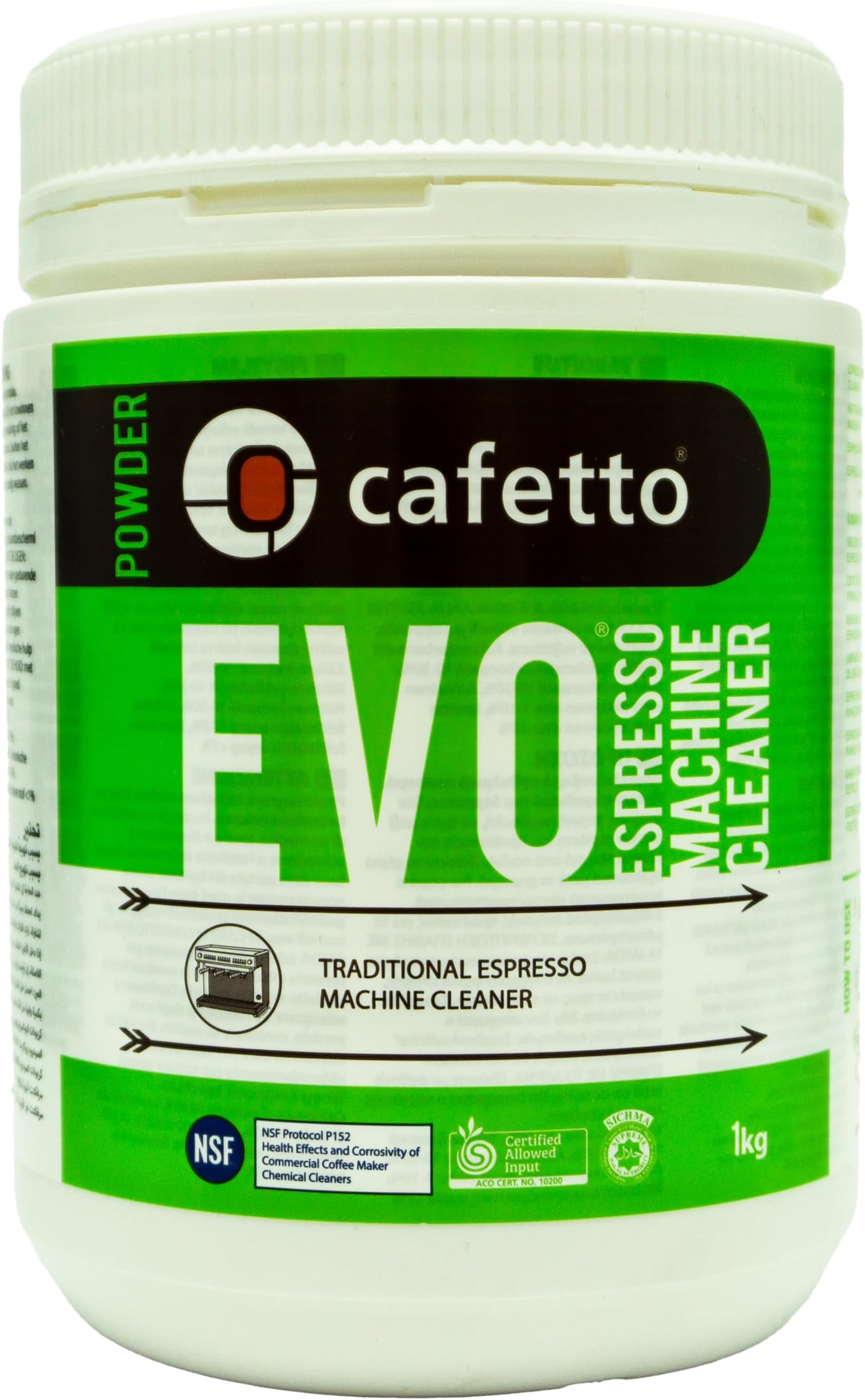 EVO Organic Espresso Machine Cleaner, 500 g