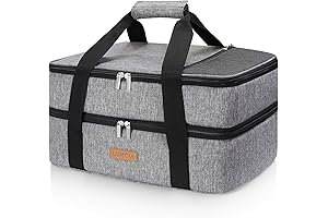 Fancy Panz 9x13 Aluminum Disposable Foil Pan Carrier with Lid