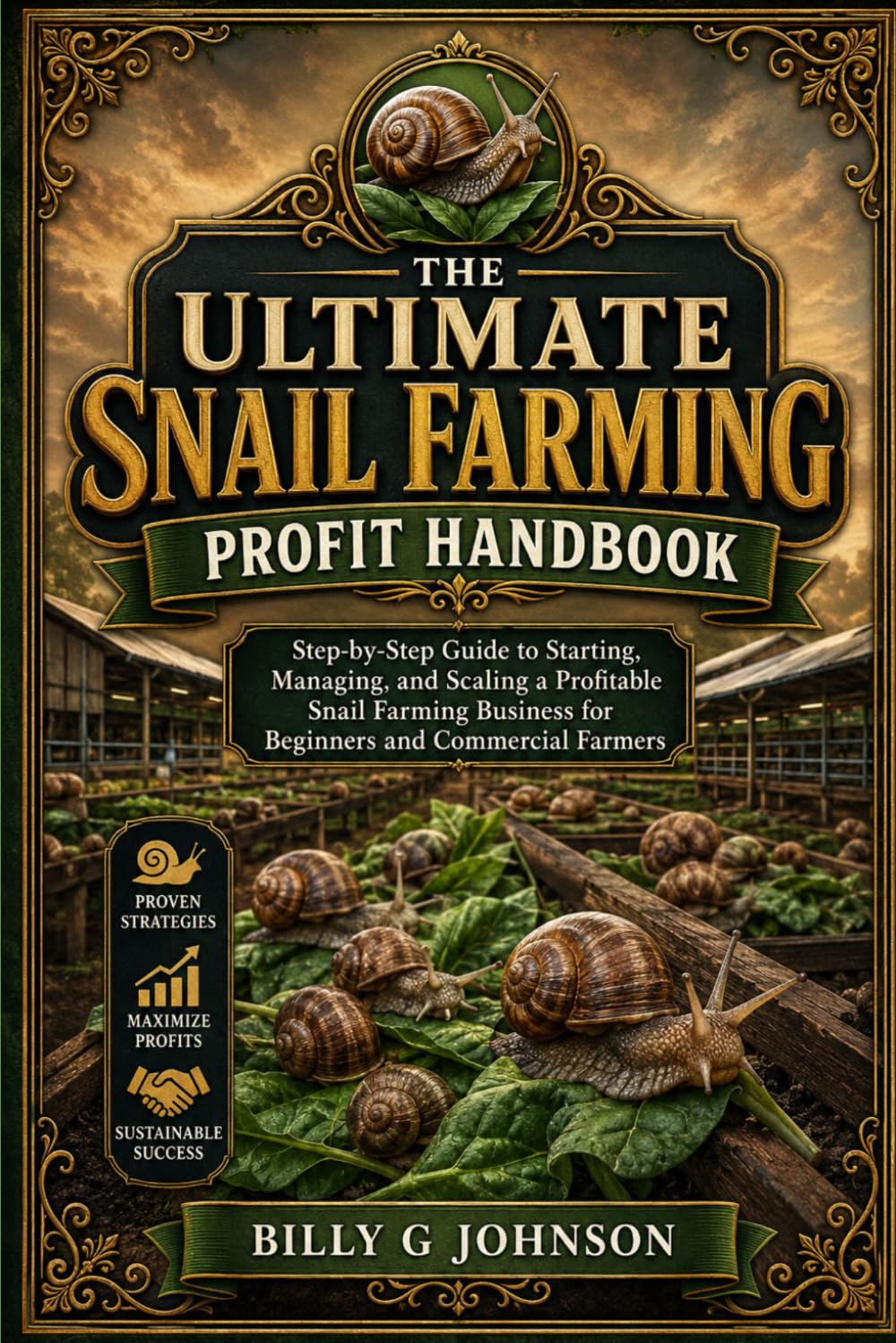 The Ultimate Snail Farming Profit Handbook: Step-by-Step Guide to Starting, Managing, and Scaling a Profitable Snail Farming Business for Beginners and Commercial Farmers