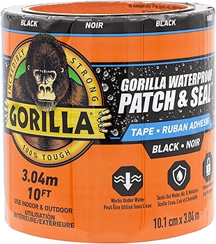 Gorilla Waterproof Patch & Seal Tape - Black