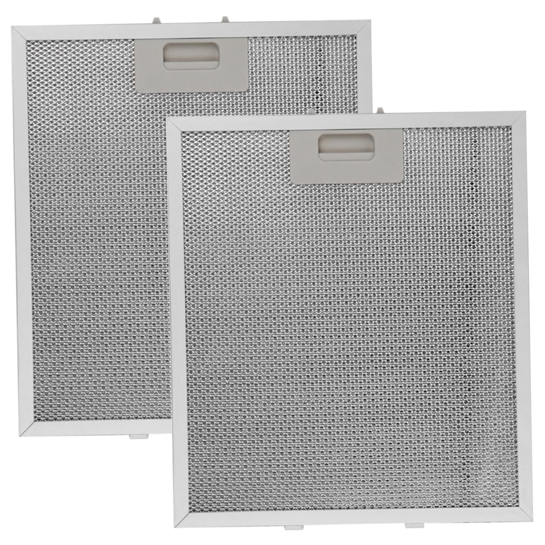 Confezione da 2 filtri di Ricambio for Cappa da Cucina, Grasso for carichi Pesanti for Cappa Larga 260x230 mm, filtri di sfiato a Rete in Alluminio Lavabile da Cucina, Sostituzione -