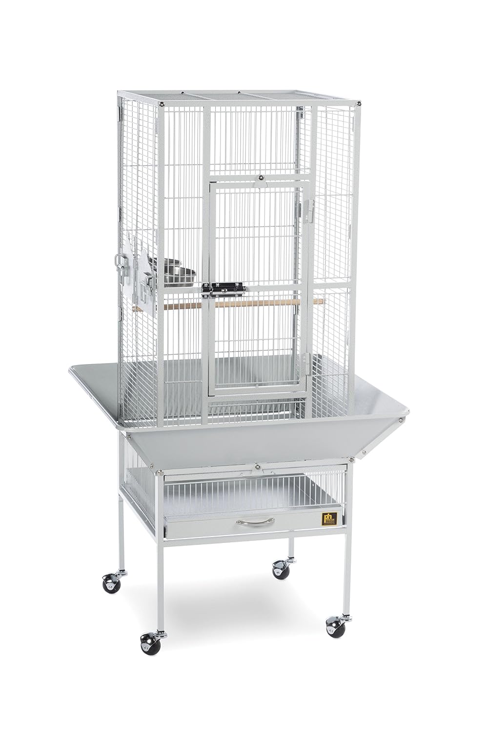 Prevue Pet Products 3351W Park Plaza Bird Cage, Pewter,Small - Review, Price and Buying Guide