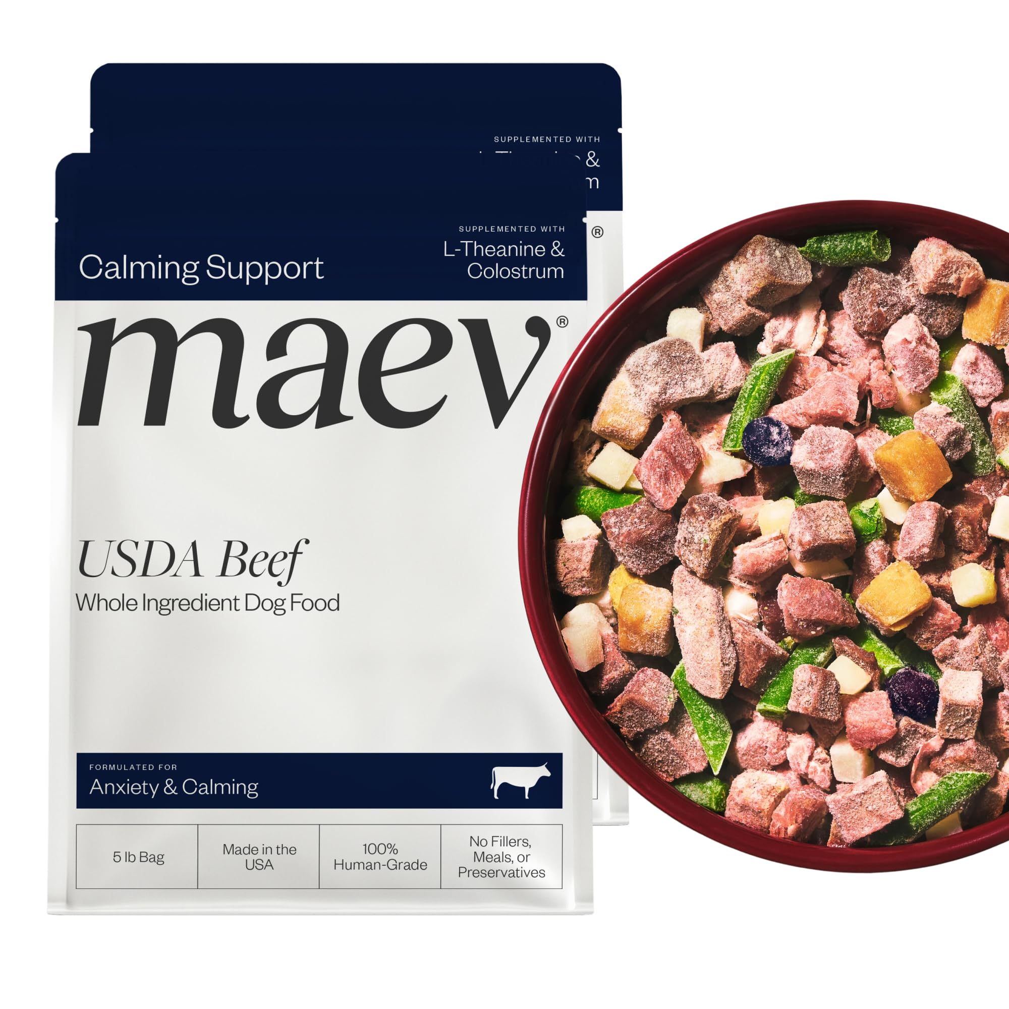 Maev Human-Grade Beef Dog Food