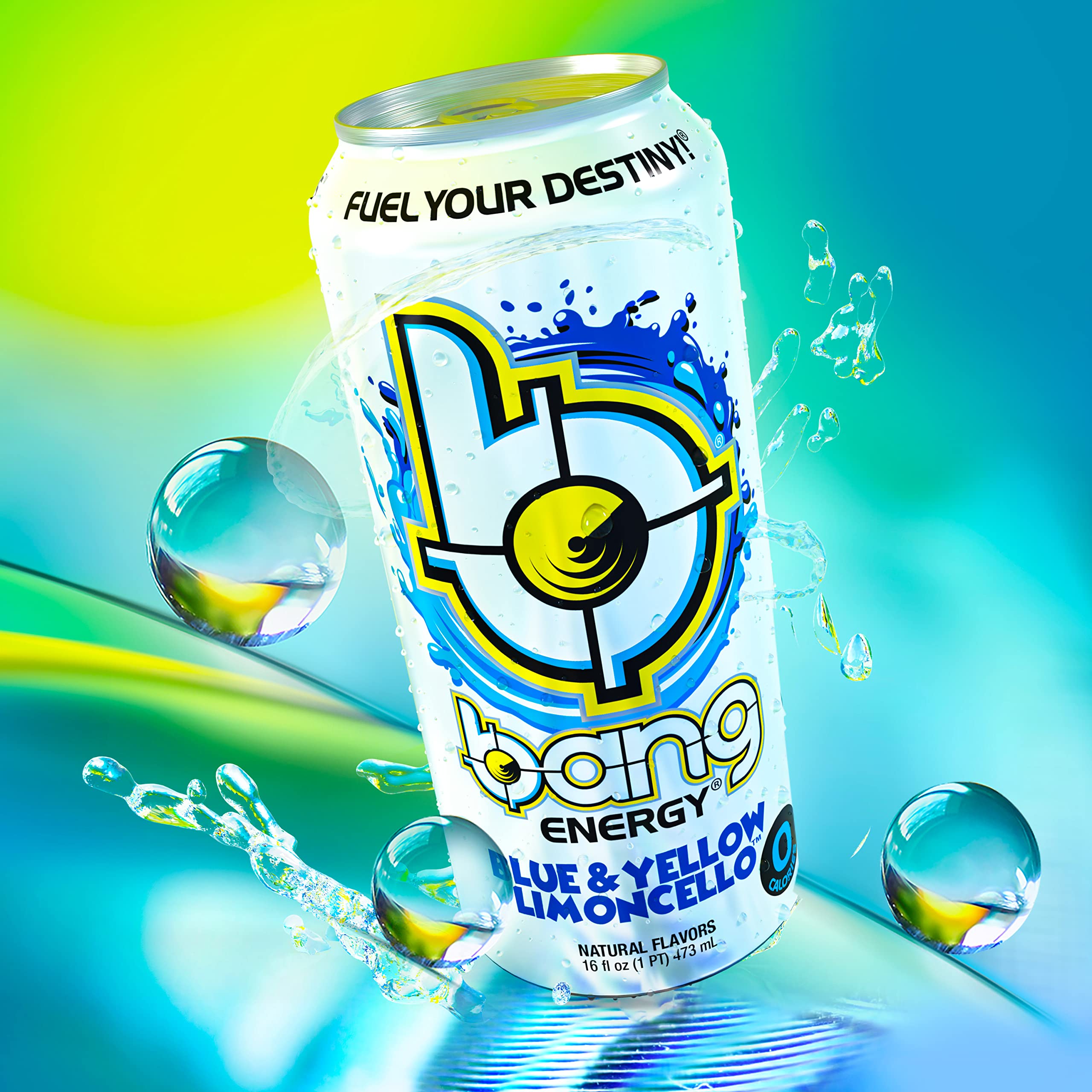 Amazon.com: Bang Energy Blue and Yellow Limoncello, 0 Calories