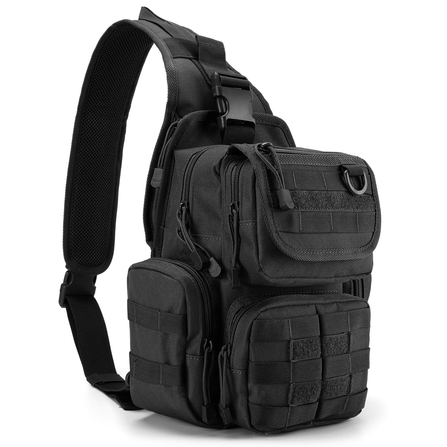 G4Free Tactical EDC Sling Bag Pack with Pistol Holster Sling Shoulder