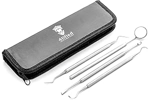 4tified Tartar Removal Kit: Professional Dental Tools for Impeccable Home Hygiene