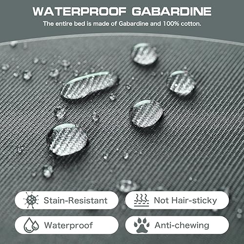 Miniatura 3 de Cama para perros, resistente al desgaste, resistente al desgaste, impermeable, para mascotas, colchón para dormir para perros grandes, jumbo,