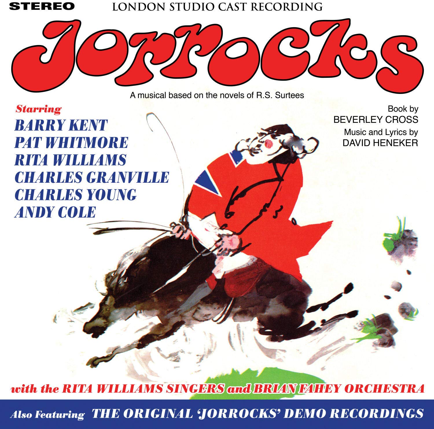 London Studio Cast Recording Jorrocks CD NEW