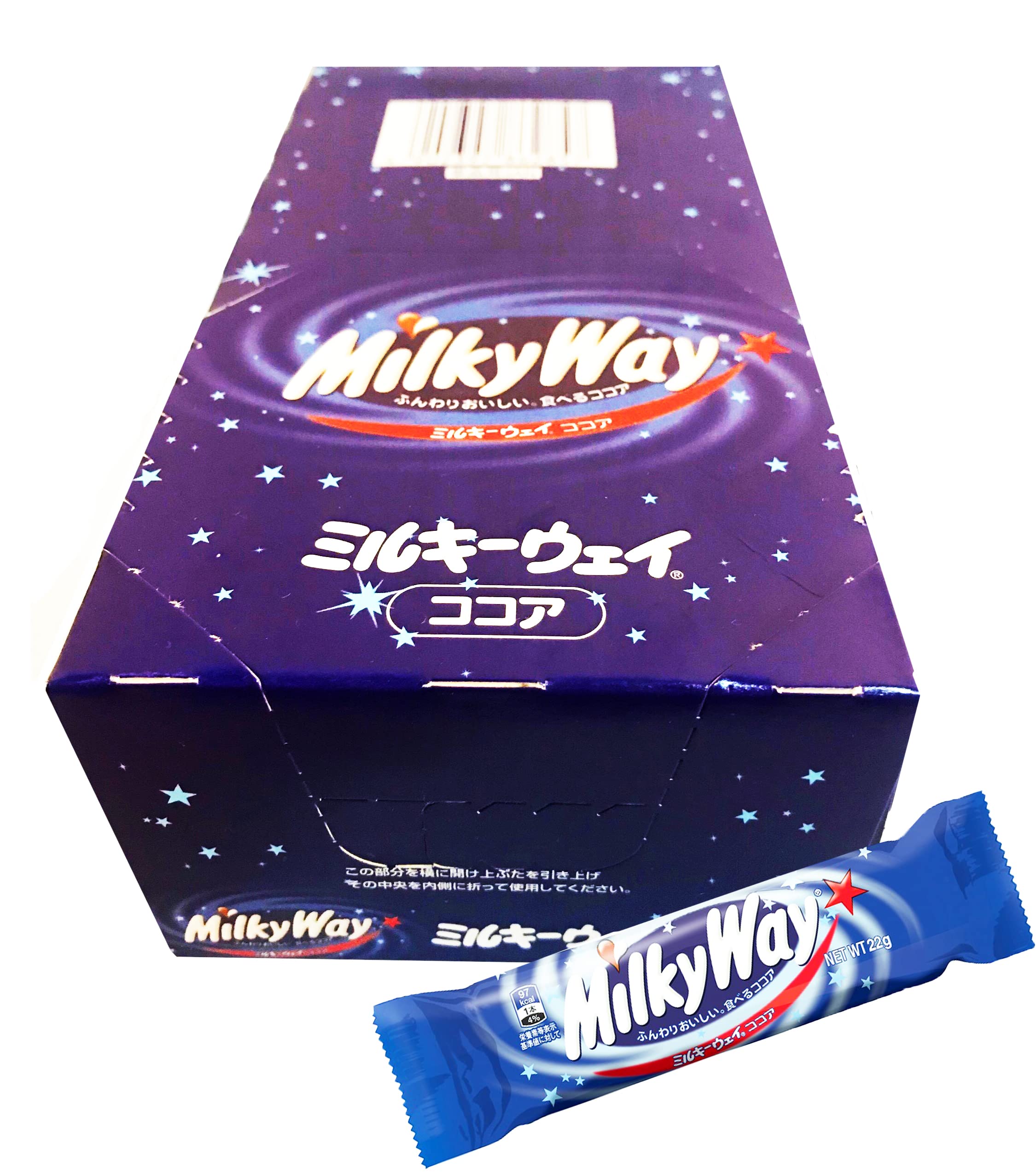 Amazon | ミルキーウェイココアシングル 21個入 1BOX | マースジャパン