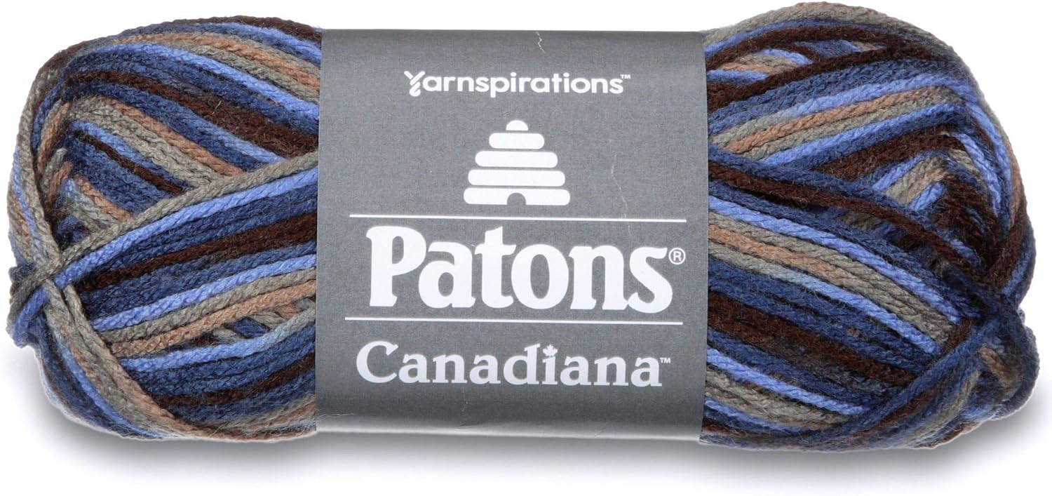 Patons Canadiana Yarn - Ombres, Wedgewood