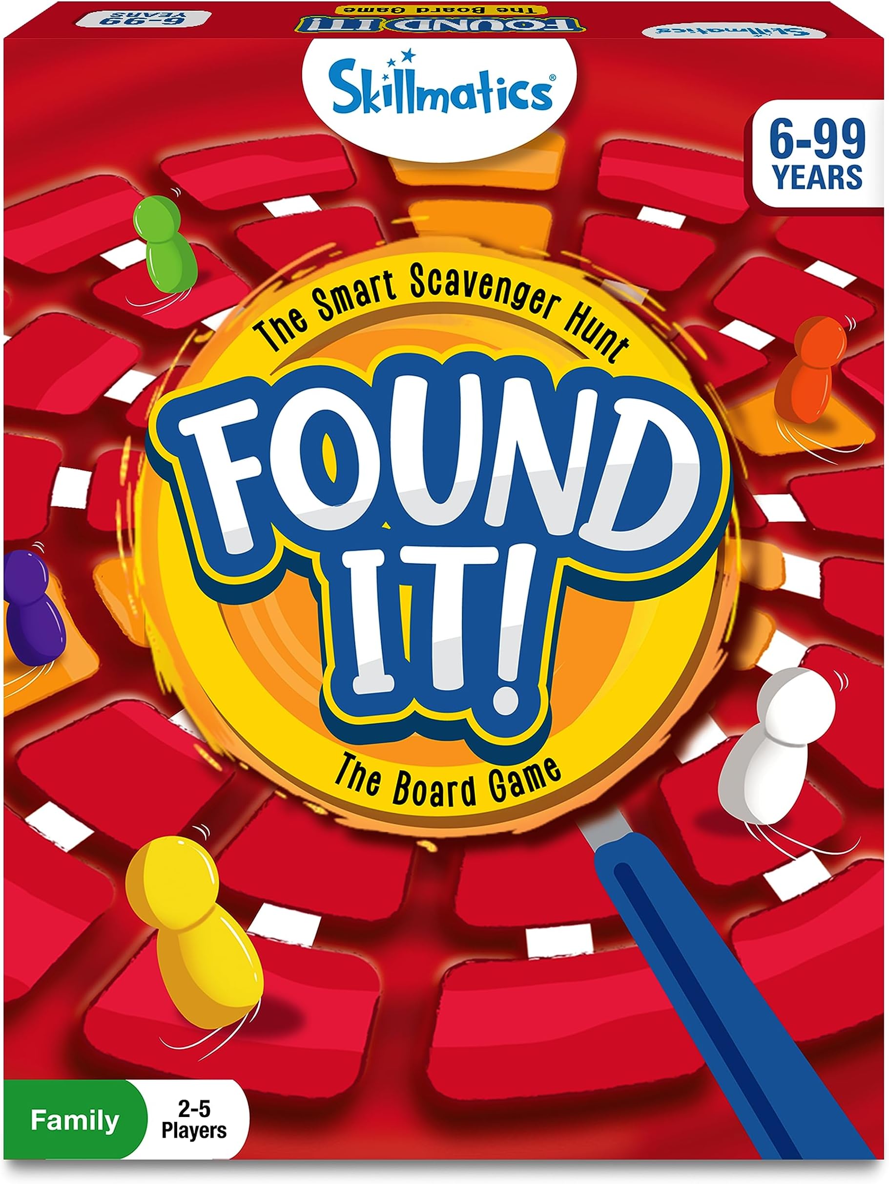 Skillmatics Board & Card Game - Found It, Scavenger Hunt for Kids, Adults, Families, Educational, Fun, Gifts for Ages 6, 7, 8, 9 and Up