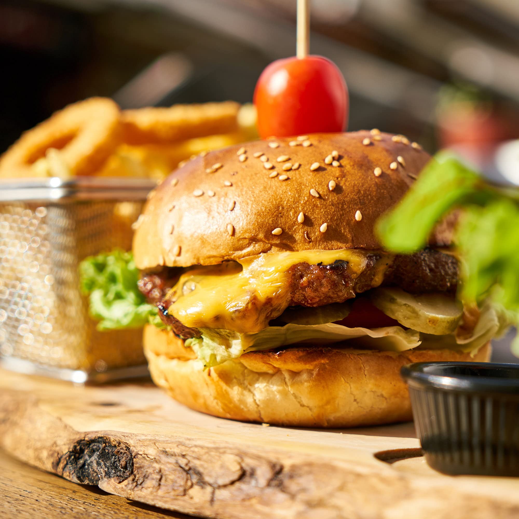 Campana Per Hamburger In Acciaio Inox - Scioglie Formaggio, Griglia - Foto 10