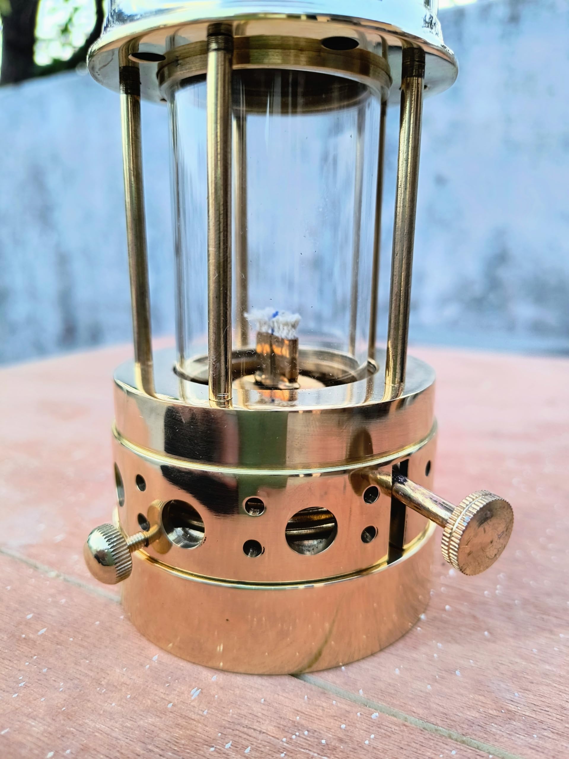 Amazon.com: Miner's Lamp Safety Coal Mine Oil Lamp | Antique