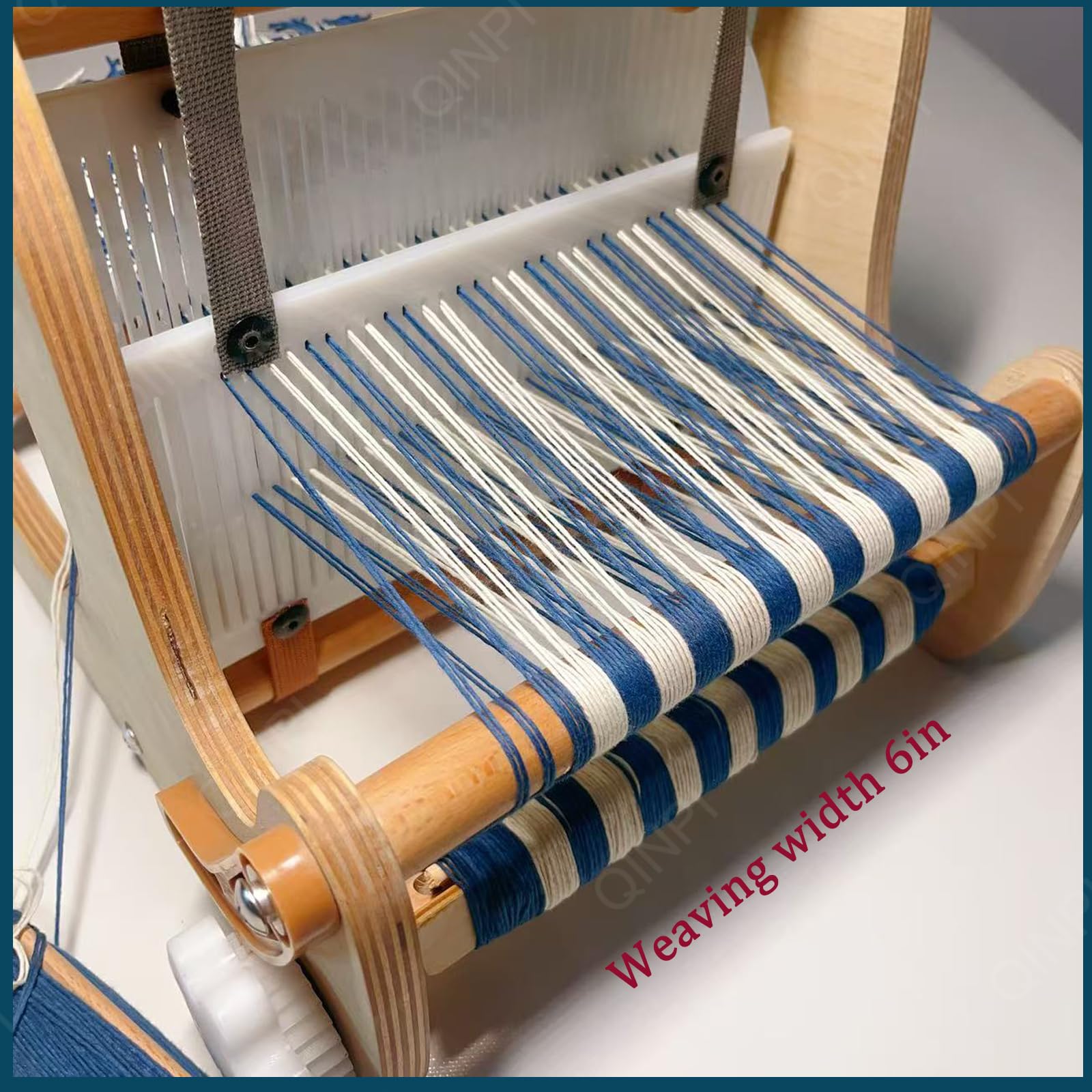 Webstuhl-Set Aus Holz, Webstuhl Für Erwachsene Und Kinder, DIY-Webstuhl-Set, Multi-Craft-Webstuhl, Verstellbare Handstrickmaschine, Starre Litzen Und Schiffchen, Geeignet Für Anfänger Und Kinder