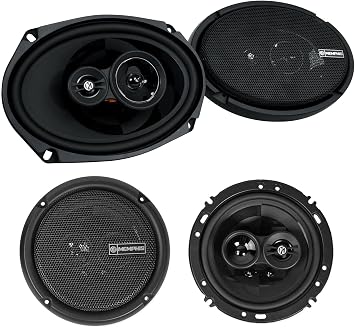 Memphis 2 Audio PRX6903 6x9 + 2 PRX603 6.5" 3-Way Car Audio Speakers
