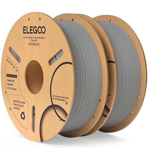 PLA Filament Grey 2KG, 3D Printer Filament
