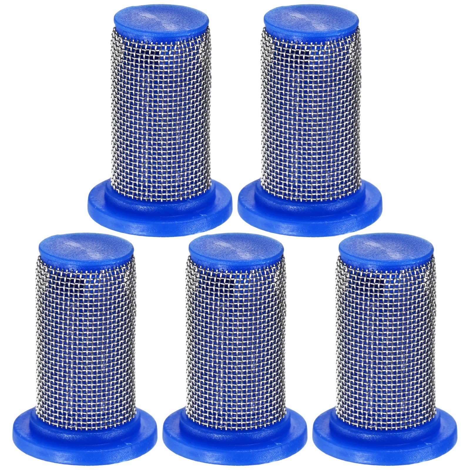 M METERXITY 5-Pack Sprayer Nozzles Strainer 8079-PP-50 Plastic, Blue