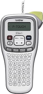 Brother P-Touch PT-H105 Label Maker – Handheld Label Printer for Home & Office Organization. Easy-to-Use, Portable Labeling Machine with Simple Keyboard & Multiple Font Styles